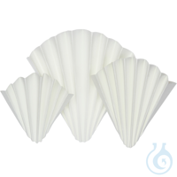 Faltenfilter MN 321 ¼. 185 mm Stickstoffarm. VE=100 ***Sonderanfertigung***...